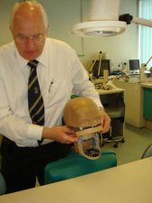 Michael Thomas Broad in the office.