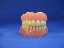 Removable complete dentures of maxillae and mandible